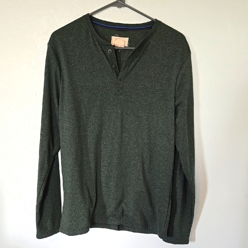 Boston Traders Dark Green Men's Shirt Size Small